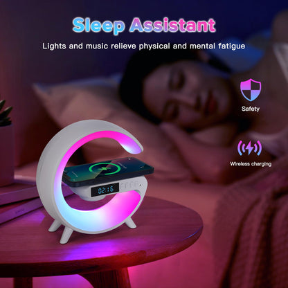 Led Wireless Charger Speaker