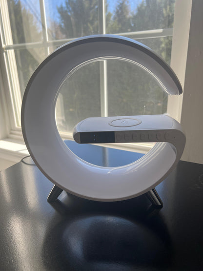 Led Wireless Charger Speaker