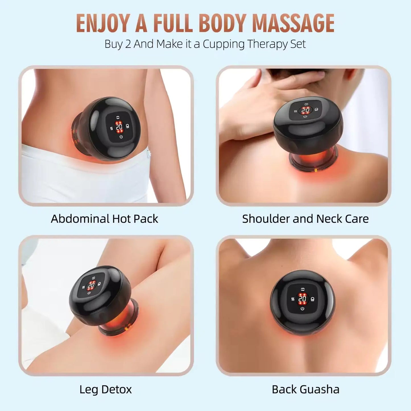 Electric Vacuum Cupping Massager