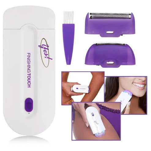 Finishing Touch Instant & Pain-Free Hair Remover for Women – Lithium Ion Rechargeable, Dual Heads, T3-S9MX-DHM8"